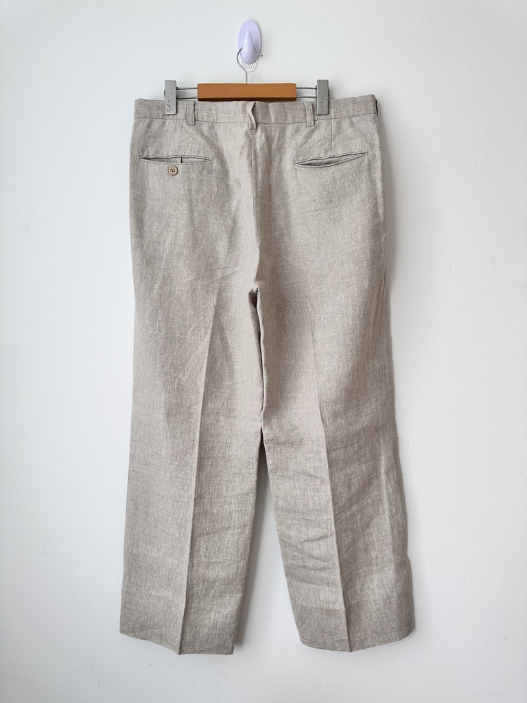 Pantalón en lino. 