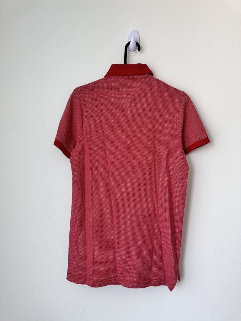 Polo clásica roja
