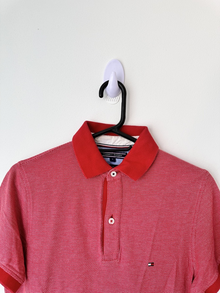 Polo clásica roja