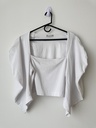 Blusa blanca. 