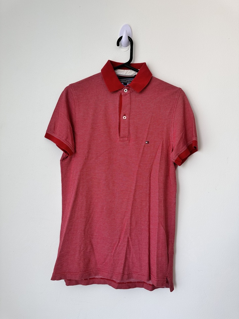 Polo clásica roja